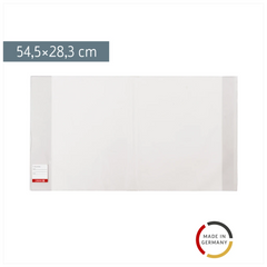 Buchschoner | 28×54,5 cm, stabile Folie, PVC, glasklar