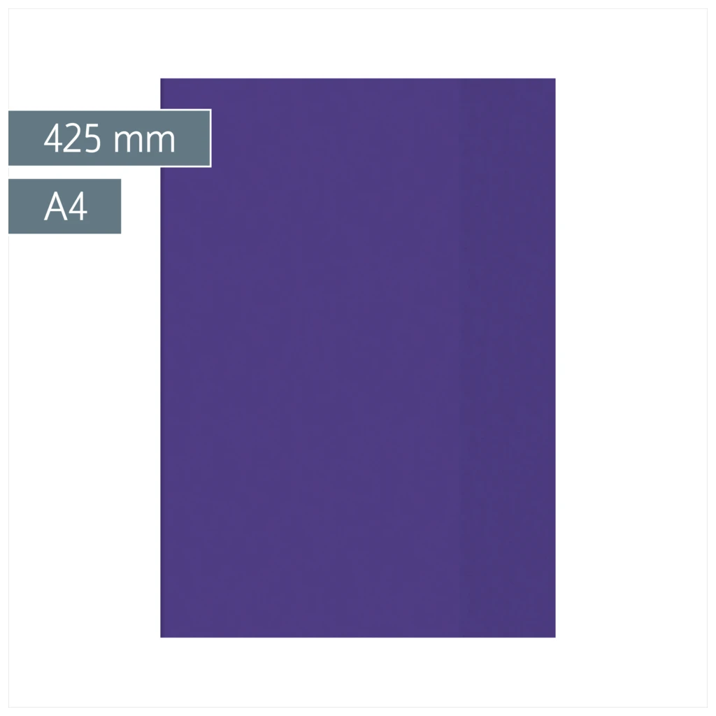 Hefthülle | 425 mm, A4, violett