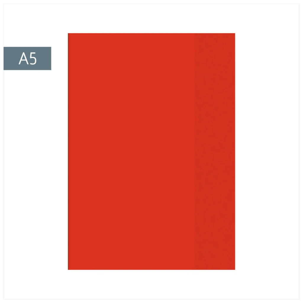Hefthülle | A5, rot