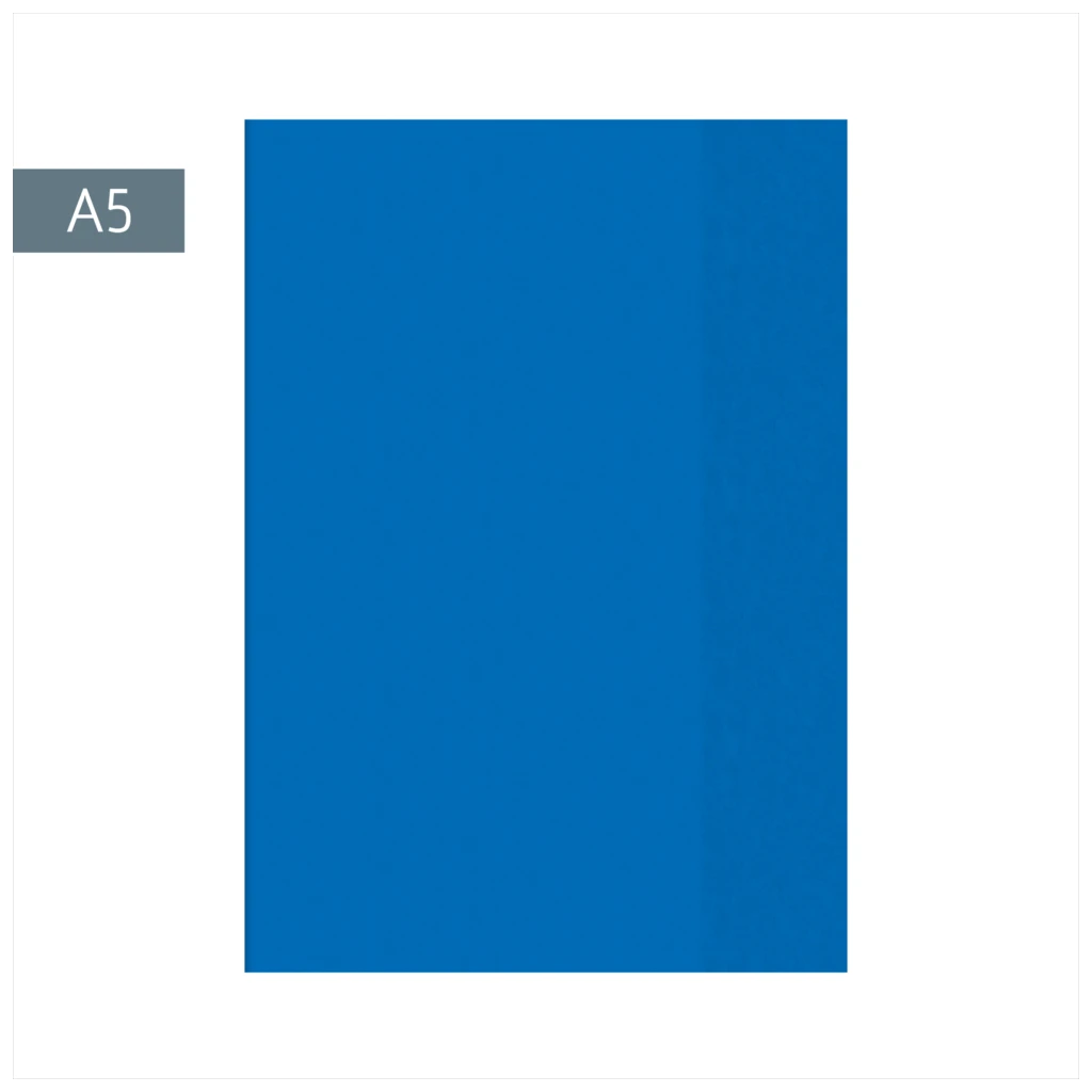 Hefthülle | A5, blau