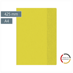 Hefthülle | 425 mm, A4, gelb