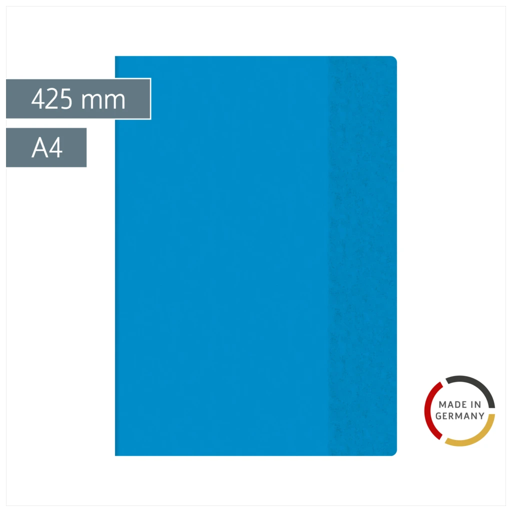 Hefthülle | 425 mm, A4, blau