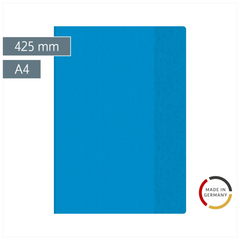 Hefthülle | 425 mm, A4, blau