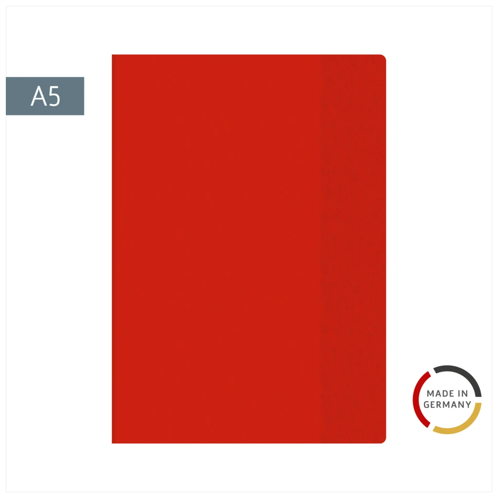 Hefthülle | A5, rot