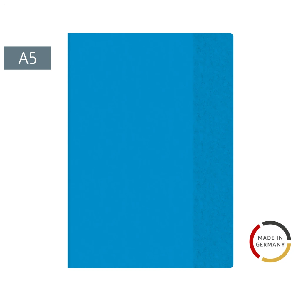 Hefthülle | A5, blau