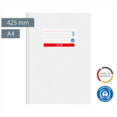 Hefthülle Premium | 425 mm, A4, weiß