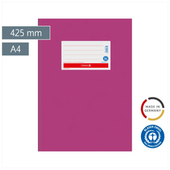 Hefthülle Premium | 425 mm, A4, pink