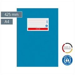 Hefthülle Premium | 425 mm, A4, mittelblau