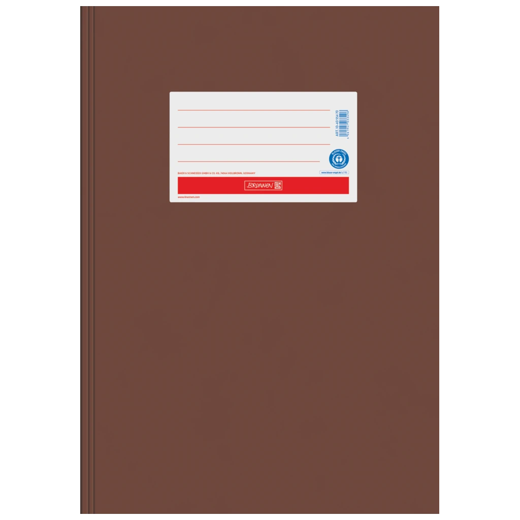 Hefthülle Premium | 425 mm, A4, braun