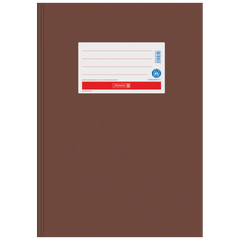 Hefthülle Premium | 425 mm, A4, braun