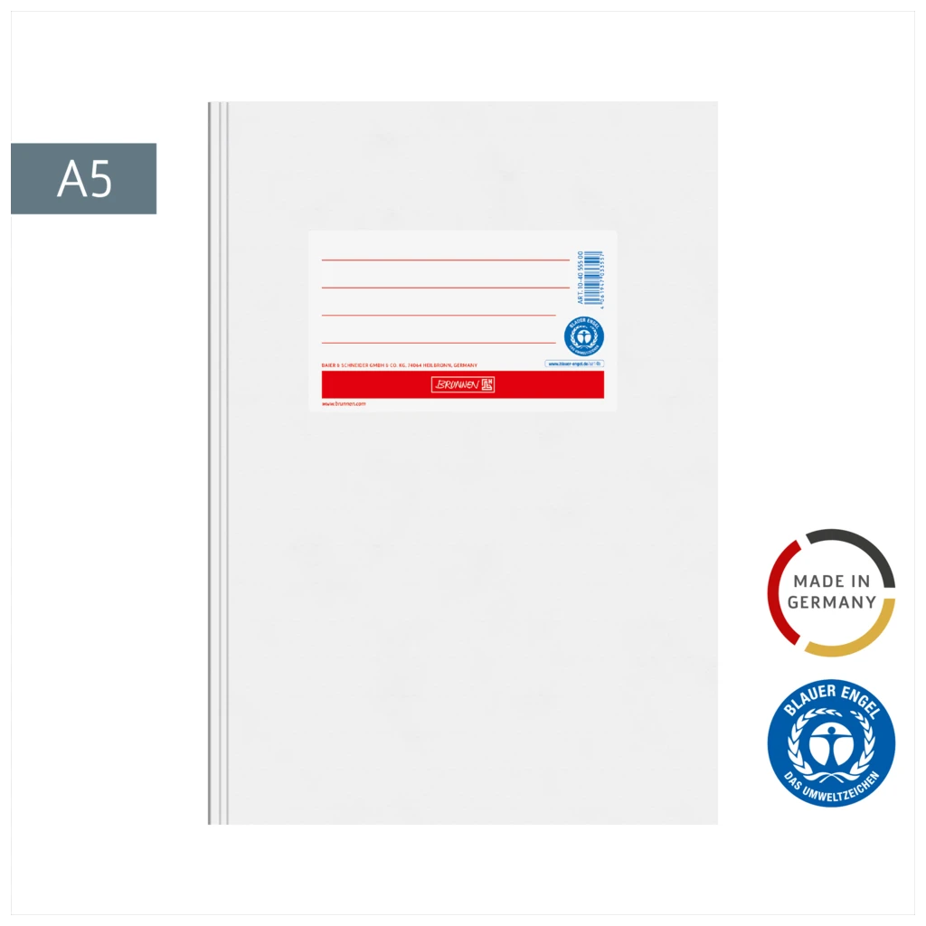 Hefthülle Premium | A5, weiß