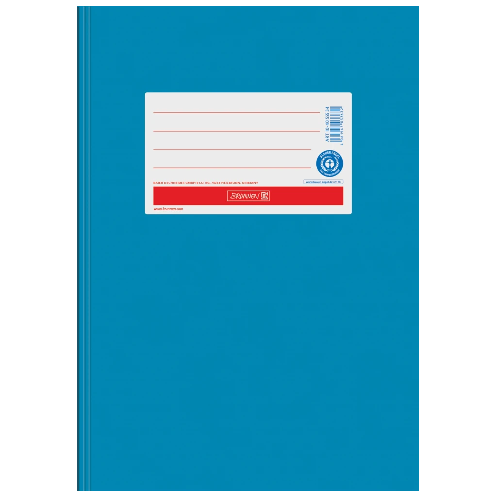 Hefthülle Premium | A5, mittelblau