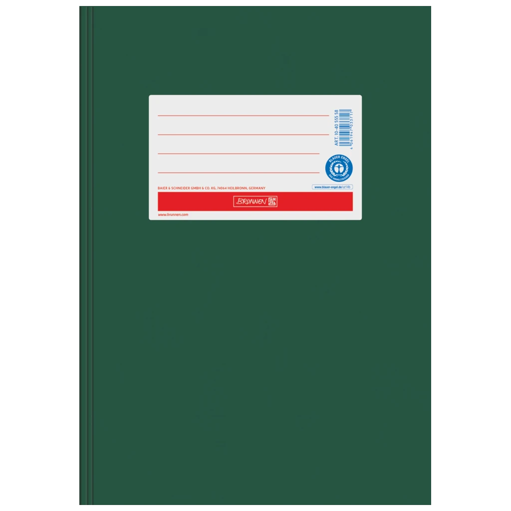 Hefthülle Premium | A5, dunkelgrün