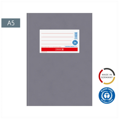 Hefthülle | A5, grau