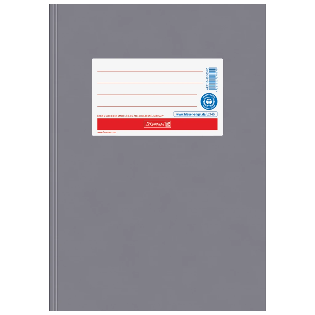 Hefthülle | A5, grau