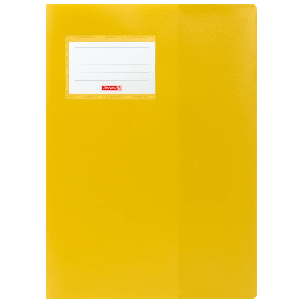 Hefthülle FACT!pp | 215×308 mm, A4, gelb