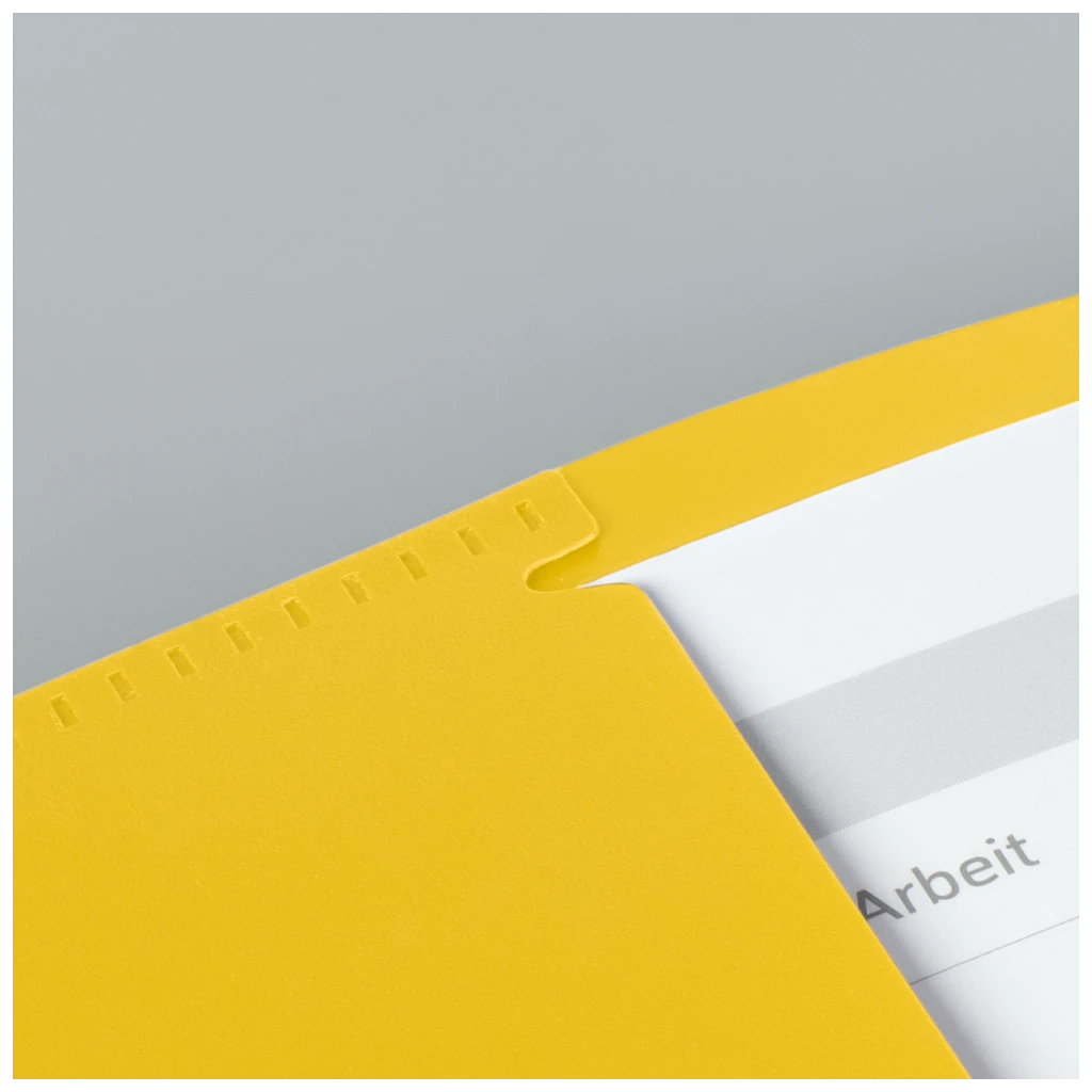 Hefthülle FACT!pp | 215×308 mm, A4, gelb
