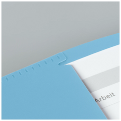 Hefthülle FACT!pp | 215×308 mm, A4, hellblau