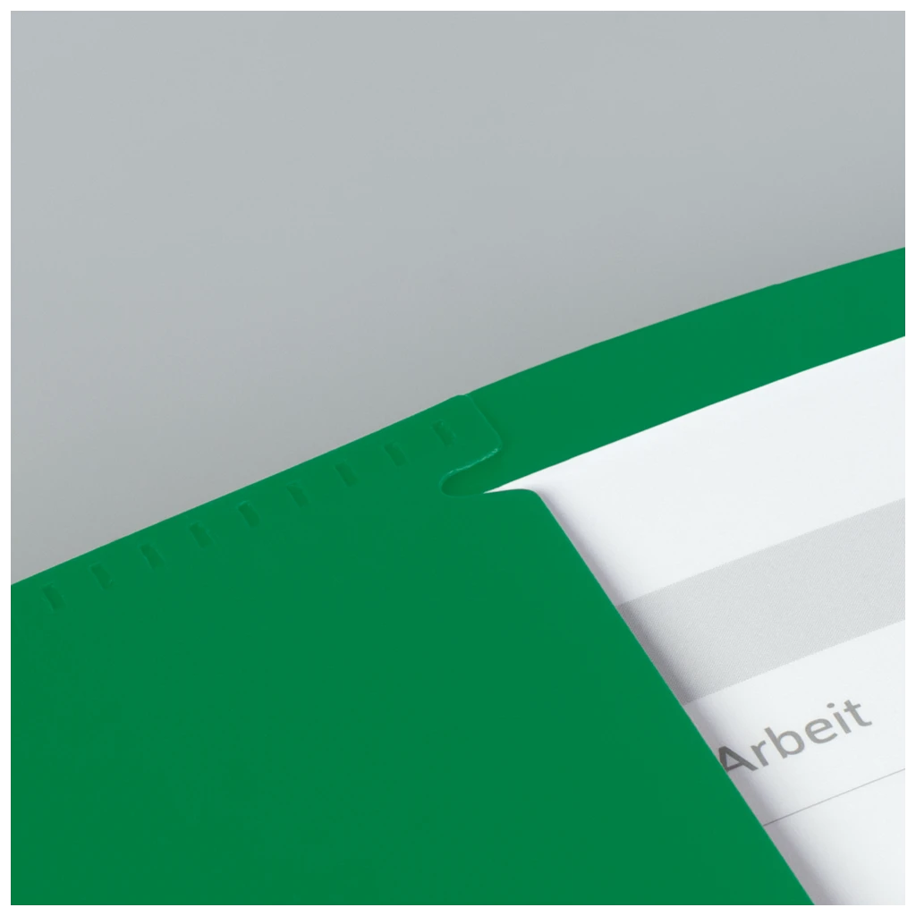 Hefthülle FACT!pp | 215×308 mm, A4, grün