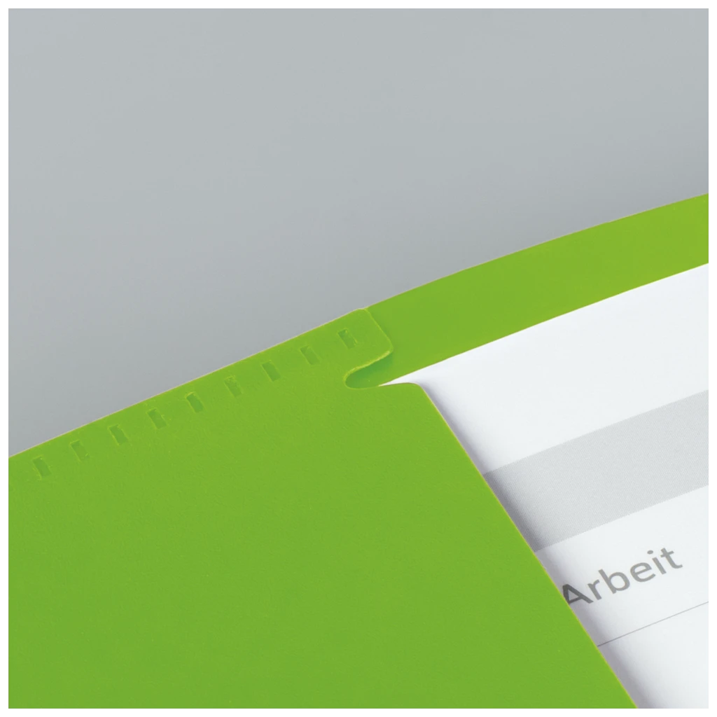 Hefthülle FACT!pp | 215×308 mm, A4, hellgrün