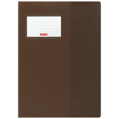 Hefthülle FACT!pp | 215×308 mm, A4, weiß/braun