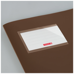 Hefthülle FACT!pp | 215×308 mm, A4, weiß/braun