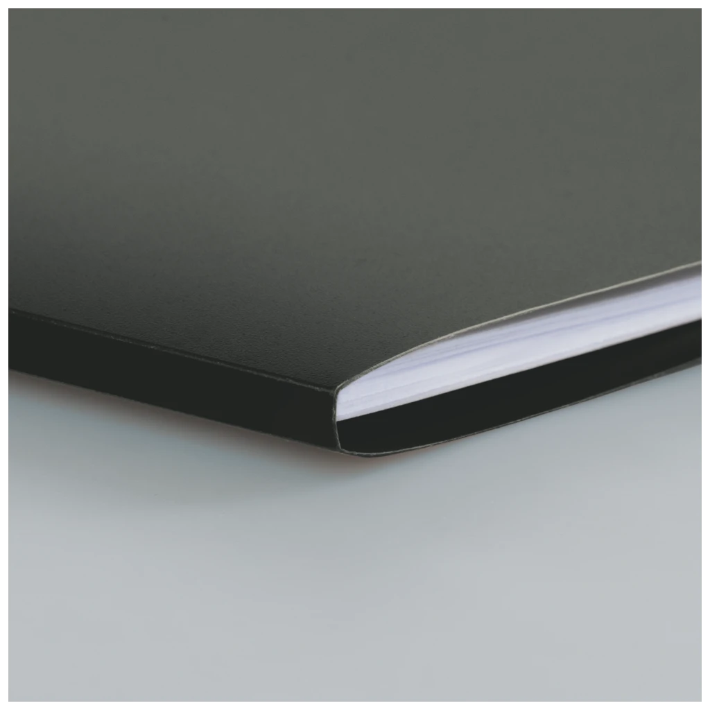 Hefthülle FACT!pp | 215×308 mm, A4, weiß/schwarz