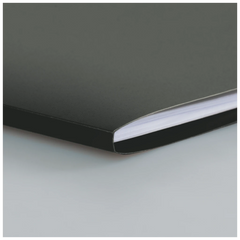 Hefthülle FACT!pp | 215×308 mm, A4, weiß/schwarz