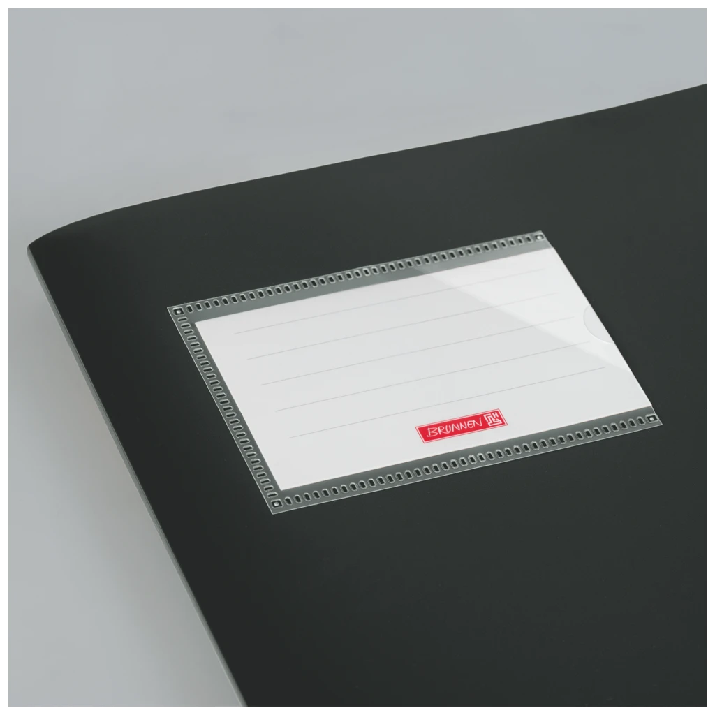 Hefthülle FACT!pp | 215×308 mm, A4, weiß/schwarz