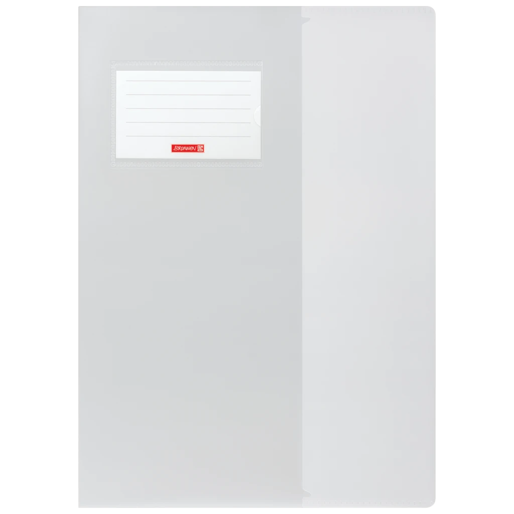 Hefthülle FACT!pp | 215×308 mm, A4, weiß/transparent