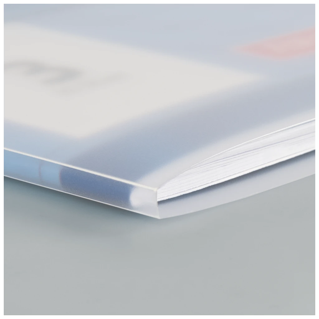 Hefthülle FACT!pp | 215×308 mm, A4, weiß/transparent