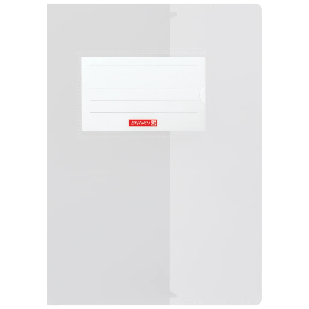 Hefthülle FACT!pp | 153×223 mm, A5, weiß/transparent