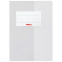 Hefthülle FACT!pp | 153×223 mm, A5, weiß/transparent