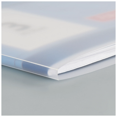 Hefthülle FACT!pp | 153×223 mm, A5, weiß/transparent