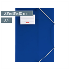 Sammelmappe FACT!pp | A4, Füllhöhe: 10 mm, blau
