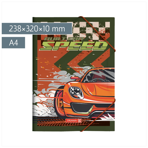 Sammelmappe Fast Wheels | A4, Füllhöhe: 10 mm