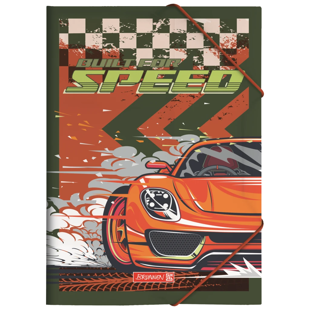 Sammelmappe Fast Wheels | A4, Füllhöhe: 10 mm