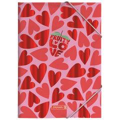 Sammelmappe Fruity Love | A4, Füllhöhe: 10 mm, rosa/rot