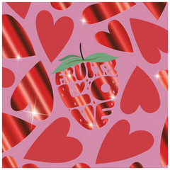 Sammelmappe Fruity Love | A4, Füllhöhe: 10 mm, rosa/rot
