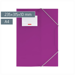 Sammelmappe FACT!pp | A4, Füllhöhe: 10 mm, purple