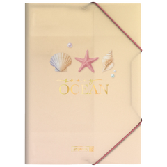 Sammelmappe Sunny Ocean für A4 | A4, Füllhöhe: 10 mm, mehrfarbig, pastell