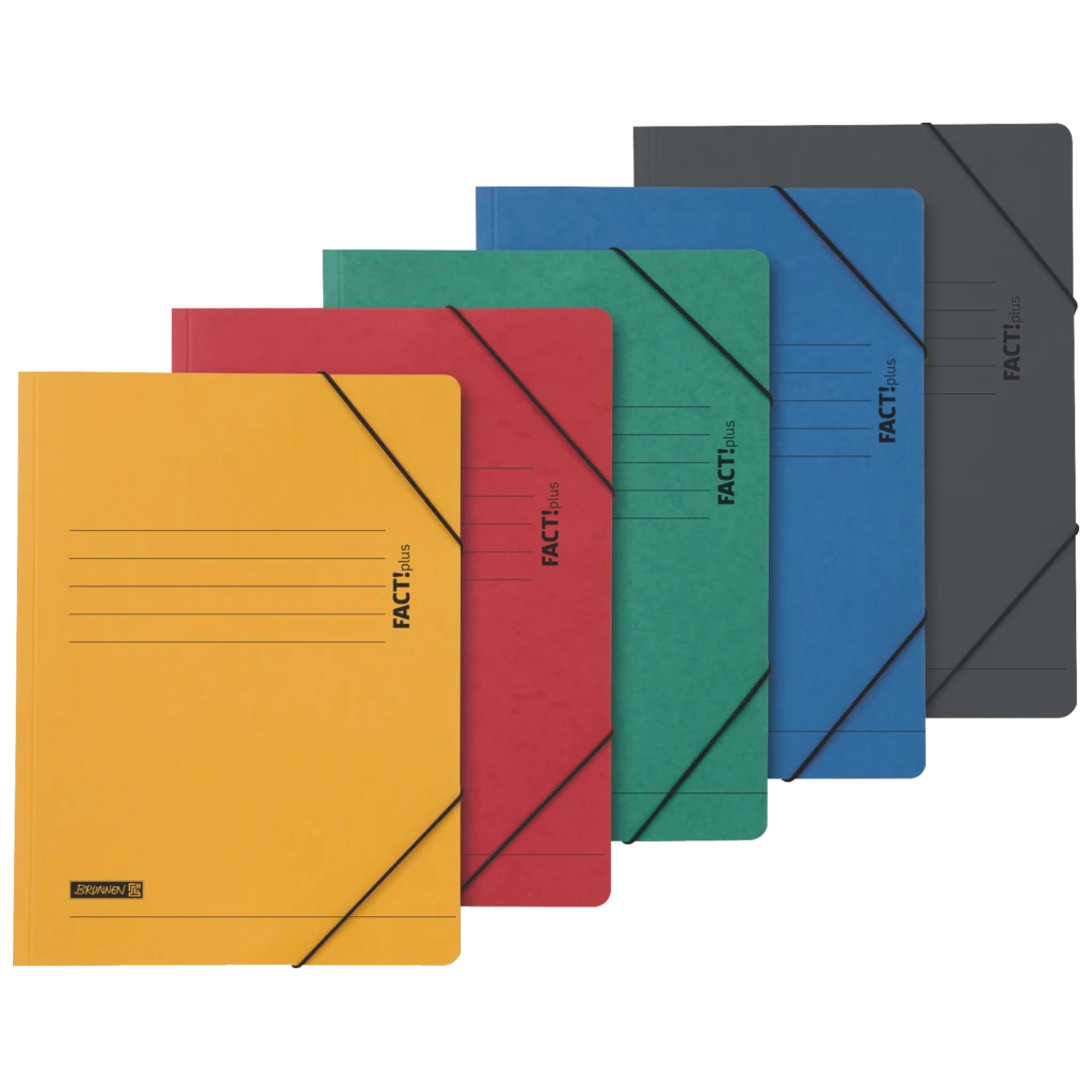 Eckspanner FACT!plus | A4, Füllhöhe: 10 mm, sortiert