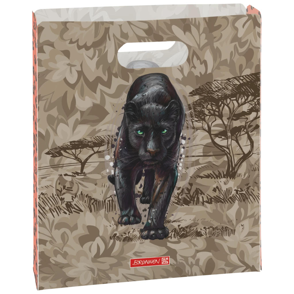 Heftbox „Panther“ Safari World | A4, Füllhöhe: 50 mm