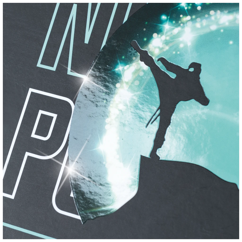 Heftbox Ninja Power | A4, Füllhöhe: 50 mm, türkis/schwarz