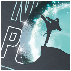 Heftbox Ninja Power | A4, Füllhöhe: 50 mm, türkis/schwarz