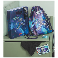 Heftbox Robot Heroes | A4, Füllhöhe: 50 mm, dunkelblau