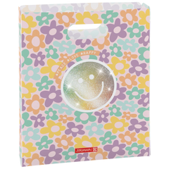 Heftbox Happy Hippie | A4, Füllhöhe: 50 mm, mehrfarbig, pastell