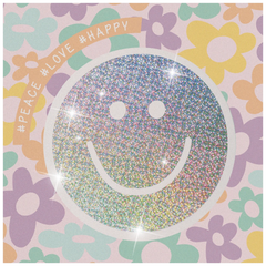 Heftbox Happy Hippie | A4, Füllhöhe: 50 mm, mehrfarbig, pastell