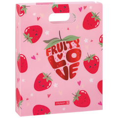 Heftbox Fruity Love | A4, Füllhöhe: 50 mm, rosa/rot