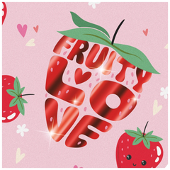 Heftbox Fruity Love | A4, Füllhöhe: 50 mm, rosa/rot